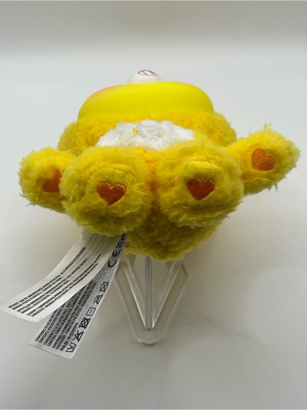 Care Bears Surprise Reveal Caring Cuties Plush- Yellow Funshine Bear